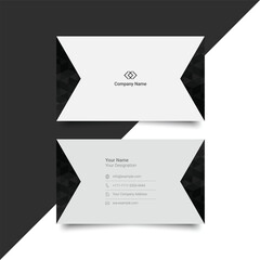 Fototapeta premium Simple business card Layout. creative modern name card and business card. Clean design. Corporate design template. Simple visiting card layout. creative modern name card. Clean minimal design.