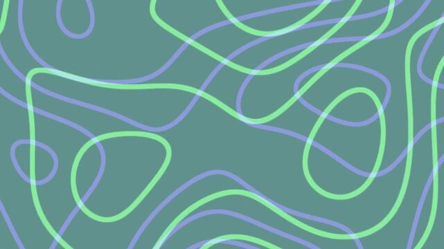 abstract green background with circles