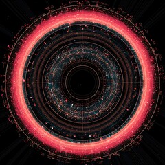 abstract background with circles