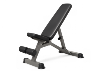 Fitness weight bench for strength training gym workout