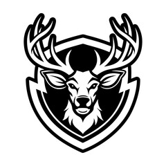 Pack of Glyph Style Deer Symbols 


