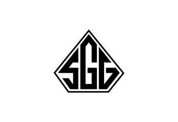 SGG Custom Monogram Logo Design.
