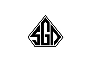 SGN Custom Monogram Logo Design.