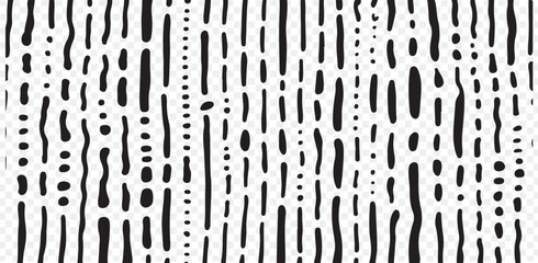 Abstract Black and White Vertical Line Pattern