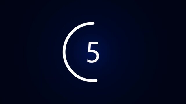 Loading circle icon line buffering and circular loading loop