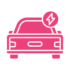 Electric Car Icon