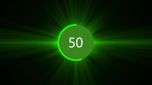 Loading circle icon line buffering and circular loading loop