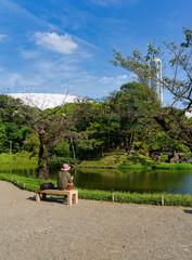 Koishikawa Korakuen in late Summer - A traditional Japanese garden