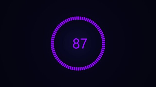 Loading circle icon line buffering and circular loading loop