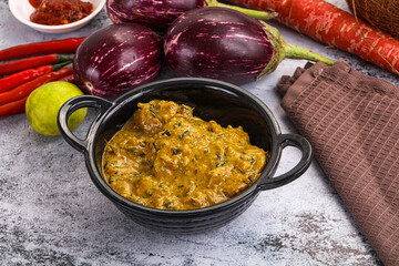 Indian chicken masala corma curry