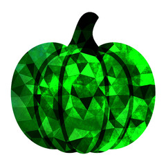 モザイク×かぼちゃ(緑)