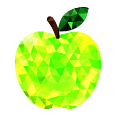 モザイク×りんご(青)