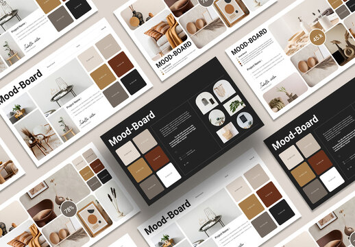 Brief Creative Mood Board Template