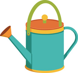 Watering Can Vector Design