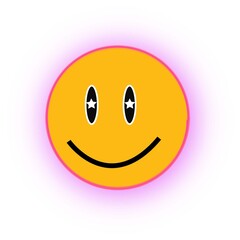happy smiley face with smile