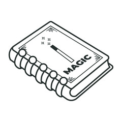 Spellbook Line Icon