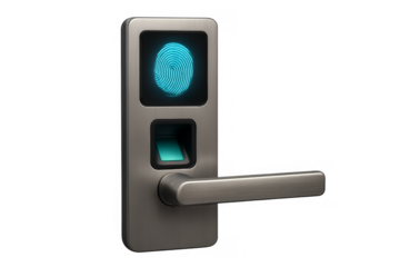 Biometric fingerprint smart lock unlocking door security
