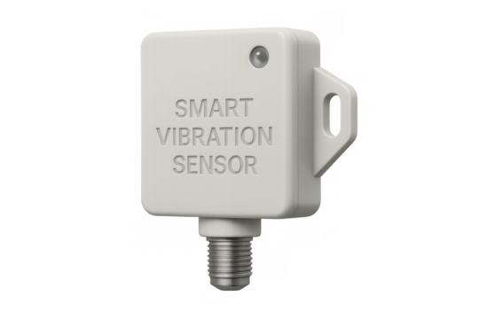 Smart vibration sensor for industrial monitoring and analytics