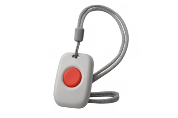 Medical alert panic button for emergency help