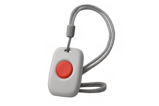 Medical alert panic button for emergency help