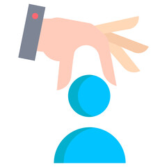 choose pic flat icon design