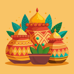 Joyous Labh Pancham – A Time to Rejoice in Prosperity and New Beginnings Art & Illustration