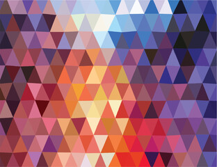 Geometric Low Poly Triangle Pattern Background abstract