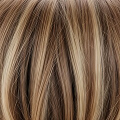 hair strands with different thickness