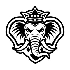 Pack of Glyph Style Elephant Symbols 


