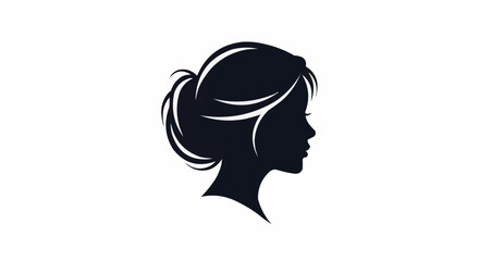 A illustration of vector logo with simple color