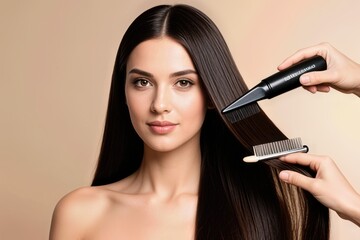 keratin treatment smooth hair