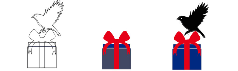 gift vactor icon design