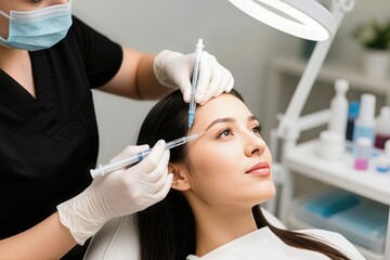 hair botox procedure salon