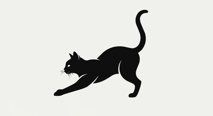 A illustration of vector logo with simple color 
