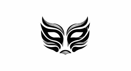 A illustration of vector logo with simple color 