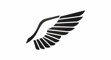 A illustration of vector logo with simple color 