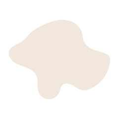 abstract blobs pastel brown for background