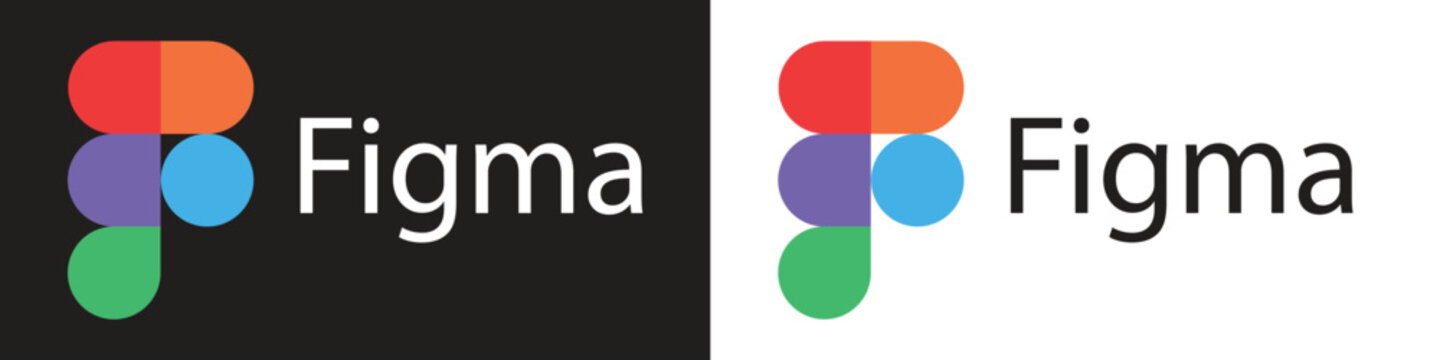 Figma Logo with Text Variations, Editorial&nbsp;Use&nbsp;Only