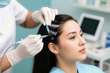 hair botox procedure salon