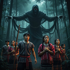 Haunted Forest: Terrified Women and a Demonic Entity