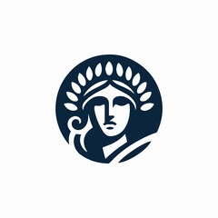 Roman Goddess Logo