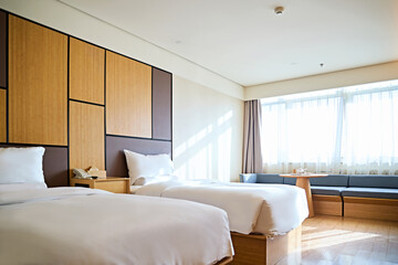 Bright,neat and clean hotel rooms