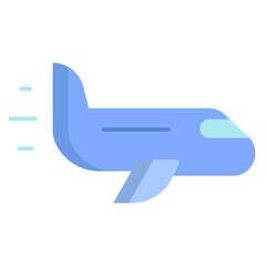 flight flat icon design