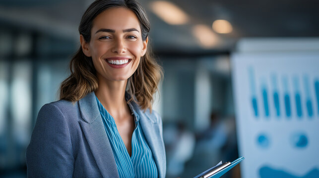 Accomplished successful female accountant presenting detailed financial reports and accounting analysis to businesswoman in corporate workplace environment financial presentation