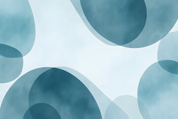 やわらかな青の水彩オーバーレイ