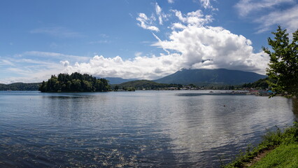 信州　野尻湖の夏　　長野県信濃町　日本