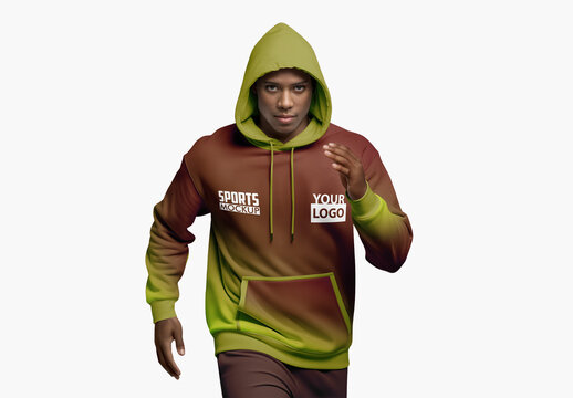 Active Hoodie Mockup