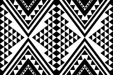 Ethnic seamless, Native patterns with simple shapes. Tribal and ethnic fabrics. Simple geometric pattern elements are best used in design, textile printing.