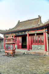 Obraz premium Jade Emperor Pavilion,Baozili Scenic Area,Qiaoxi District,Zhangjiakou City,Hebei Province