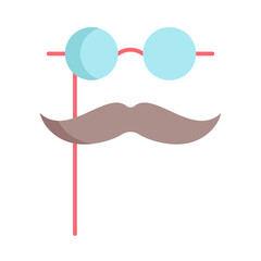 photo booth flat icon design